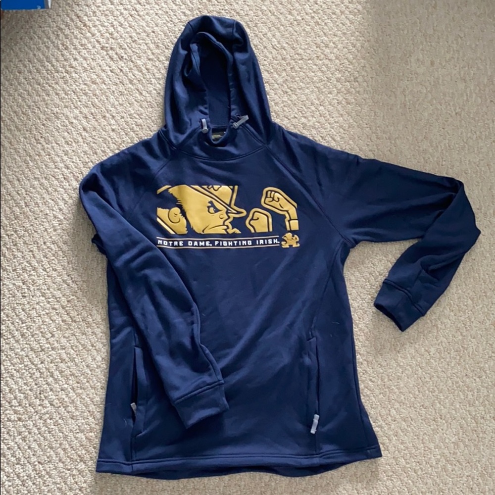 UA Notre Dame Men’s Athletic Hoodie Size Medium